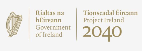 Project Ireland 2040 logo.