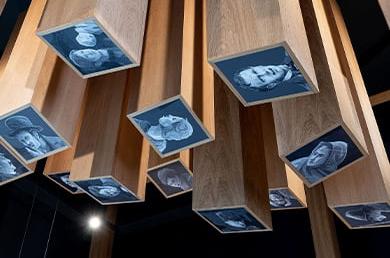 A display in the National Famine Museum.