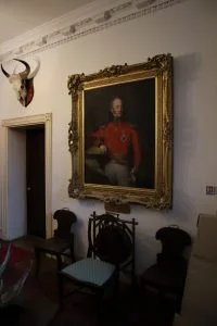 Harcules Pakenham portrait in main hallway