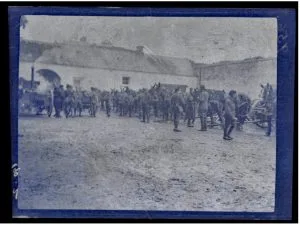 Soldiers at Strokestown Park
