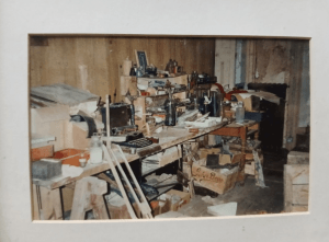 Structural deterioration in the dark room after neglect