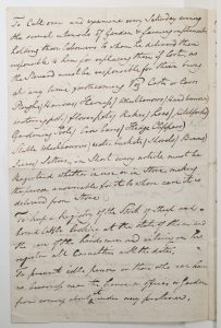 A hand written letter 